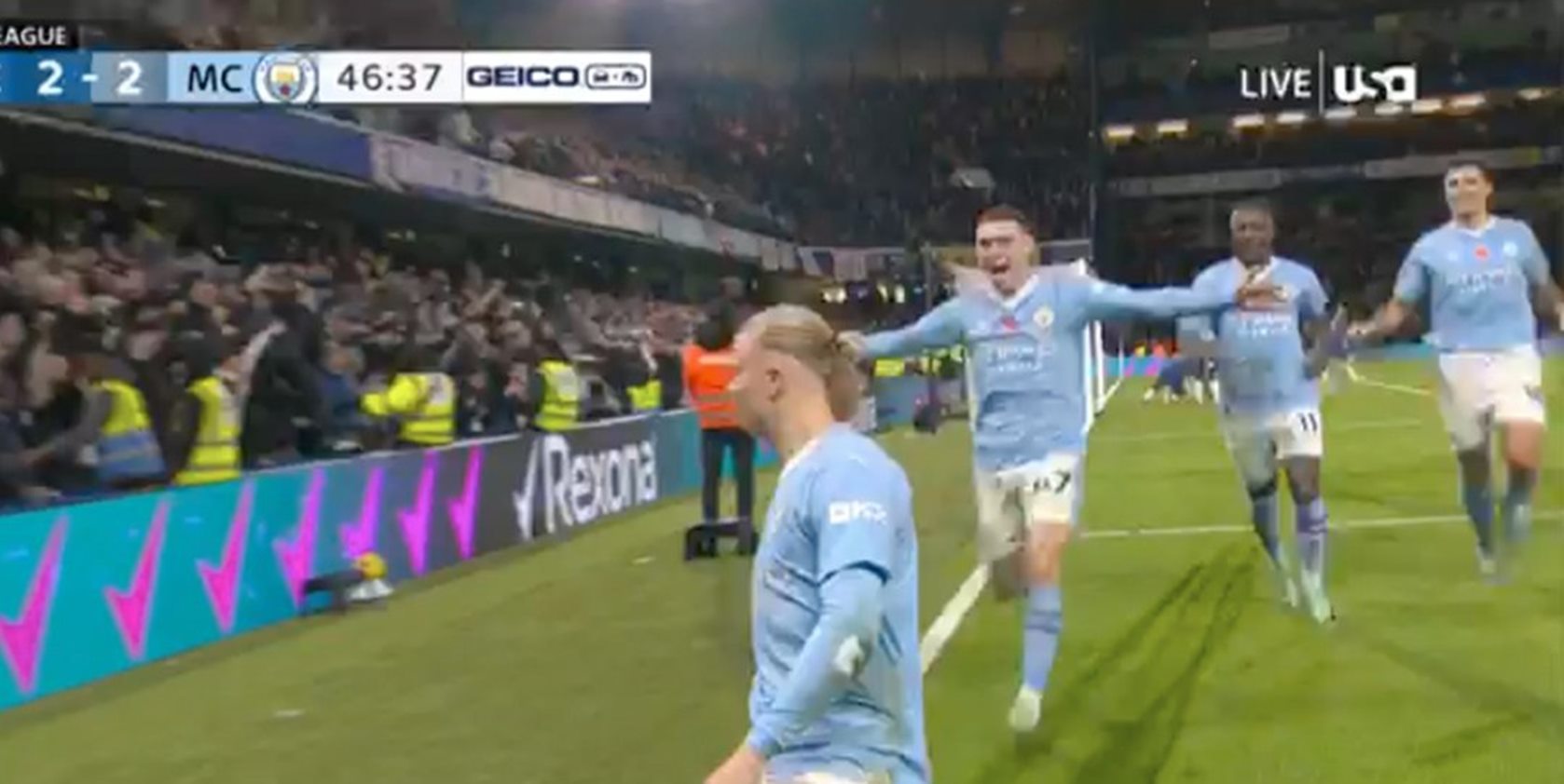 Το έκανε ΚΑΙ αυτό ο Χάαλαντ: Έβαλε γκολ με τα @@! (vid)