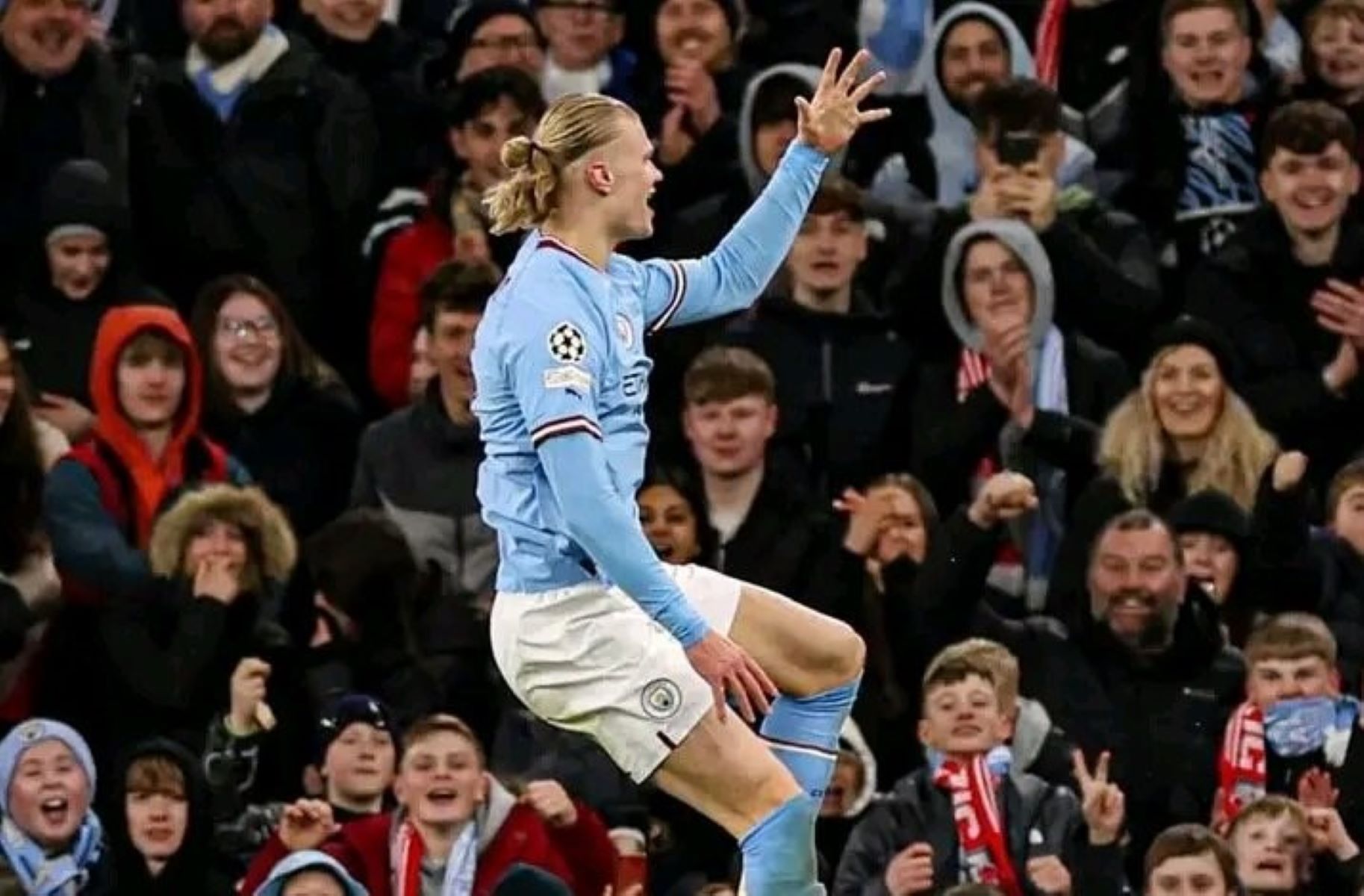 Ο Χάαλαντ επέστρεψε και το πόδι του… τρομάζει (pic)