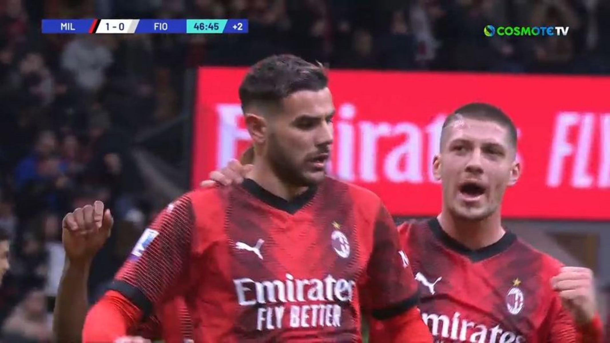 Ο Ερναντές έδωσε ξανά στην Μίλαν την λύση και άνοιξε το σκορ κόντρα στην Φιορεντίνα! (vid)