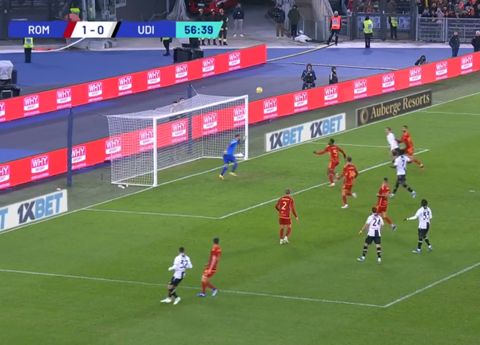 Η εκπληκτική κεφαλιά του Τοβέν που πλήγωσε την Ρόμα! (vid)