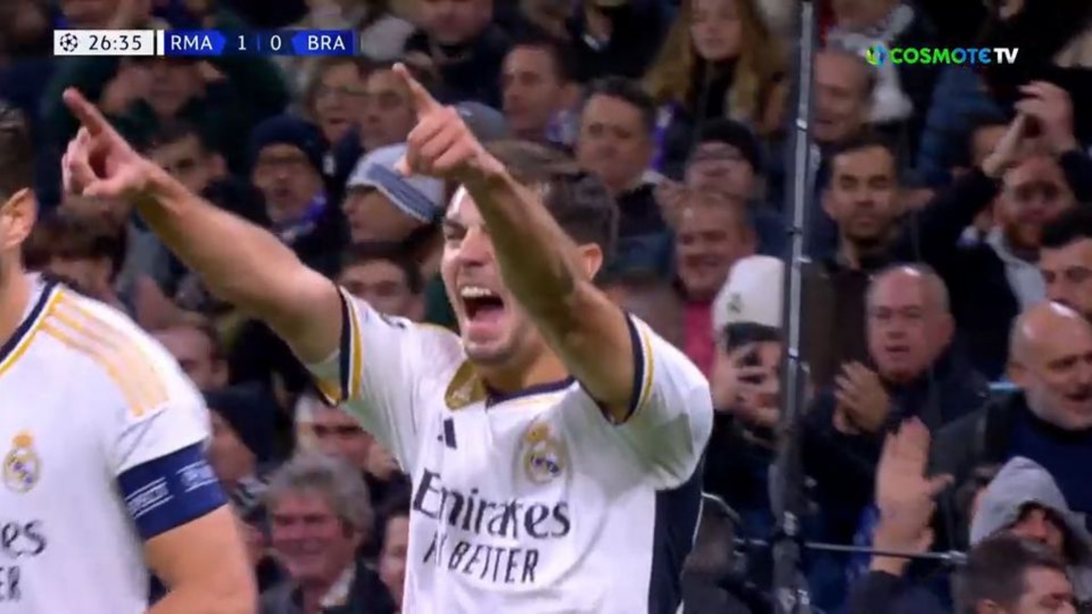 Ο Μπραχίμ «κάρφωσε» την Μπράγκα για το 1-0! (vid)