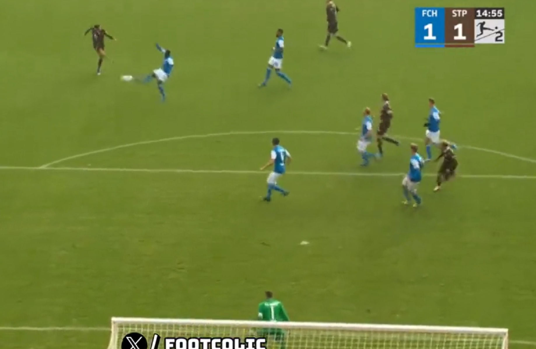 Γκολάρα του Σάλιακα το παρθενικό με την Σεντ Πάουλι (vid)