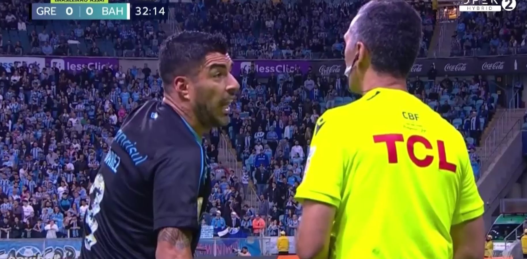 Τρελάθηκε ο Σουάρες: Απίστευτα νεύρα για το πέναλτι που δεν πήρε! (vid)