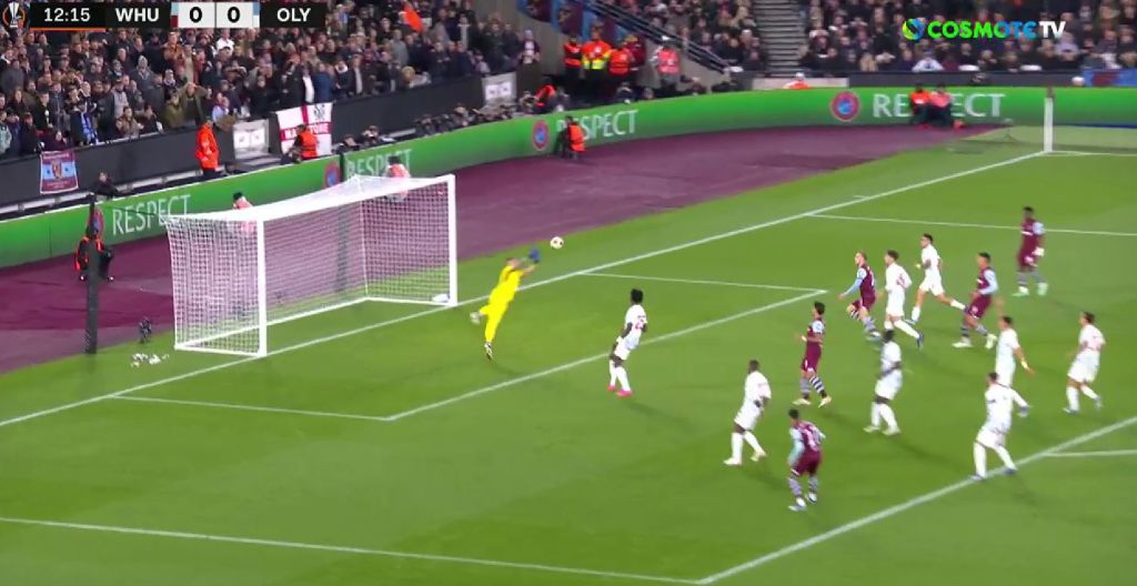 Superman… Πασχαλάκης: Οι εντυπωσιακές επεμβάσεις κόντρα στη Γουέστ Χαμ! (vid)