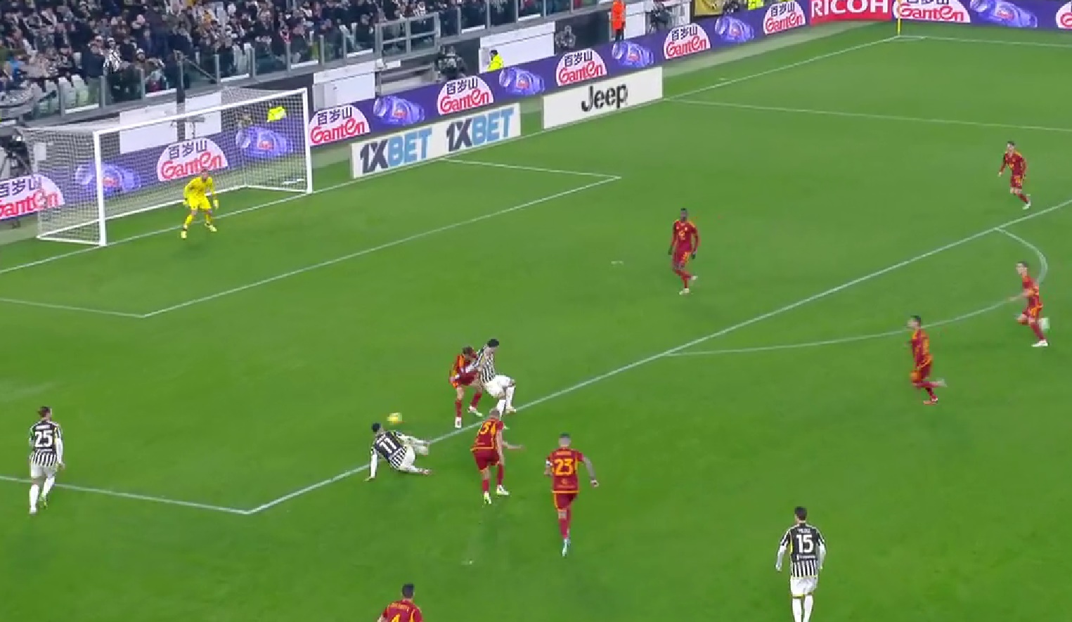 Γιουβέντους – Ρόμα: Ο Ραμπιό το 1-0 από μαγικό τακουνάκι του Βλάχοβιτς! (vid)