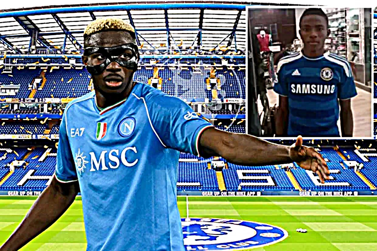 Ο εορτάζων Όσιμεν και το σχόλιο που κάνει την Τσέλσι να πανηγυρίζει!