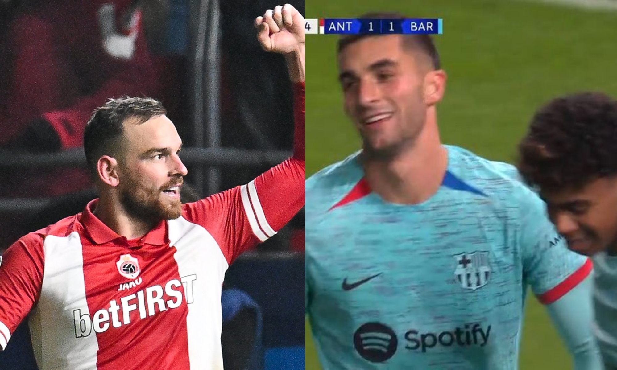 Η ισοφάριση της Μπαρτσελόνα ήταν προσωρινή – Προβάδισμα ξανά για την Αντβέρπ! (vids)