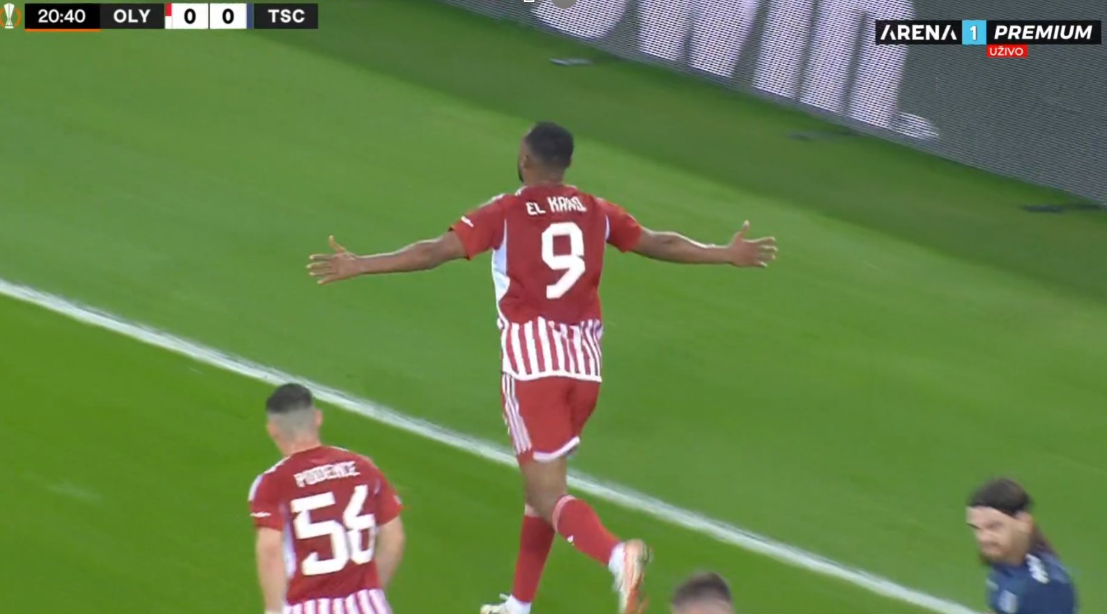 Ολυμπιακός – Τόπολα: Πετάχτηκε ο Ελ Κααμπί και άνοιξε το σκορ (vid)