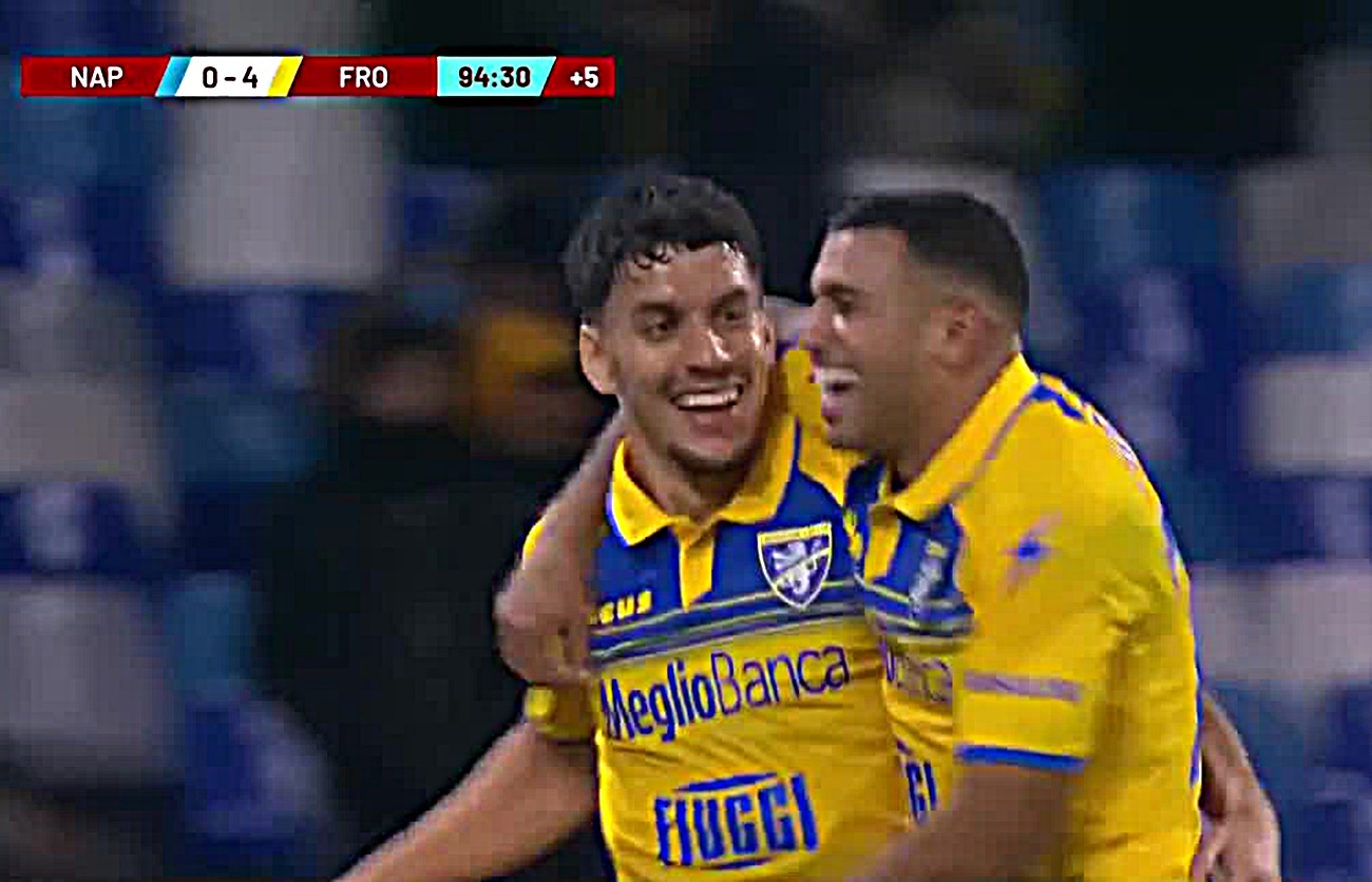 Απίθανο κάζο για Νάπολι – Η Φροζινόνε την ταπείνωσε με 4-0 μέσα στο «Μαραντόνα»! (vid)