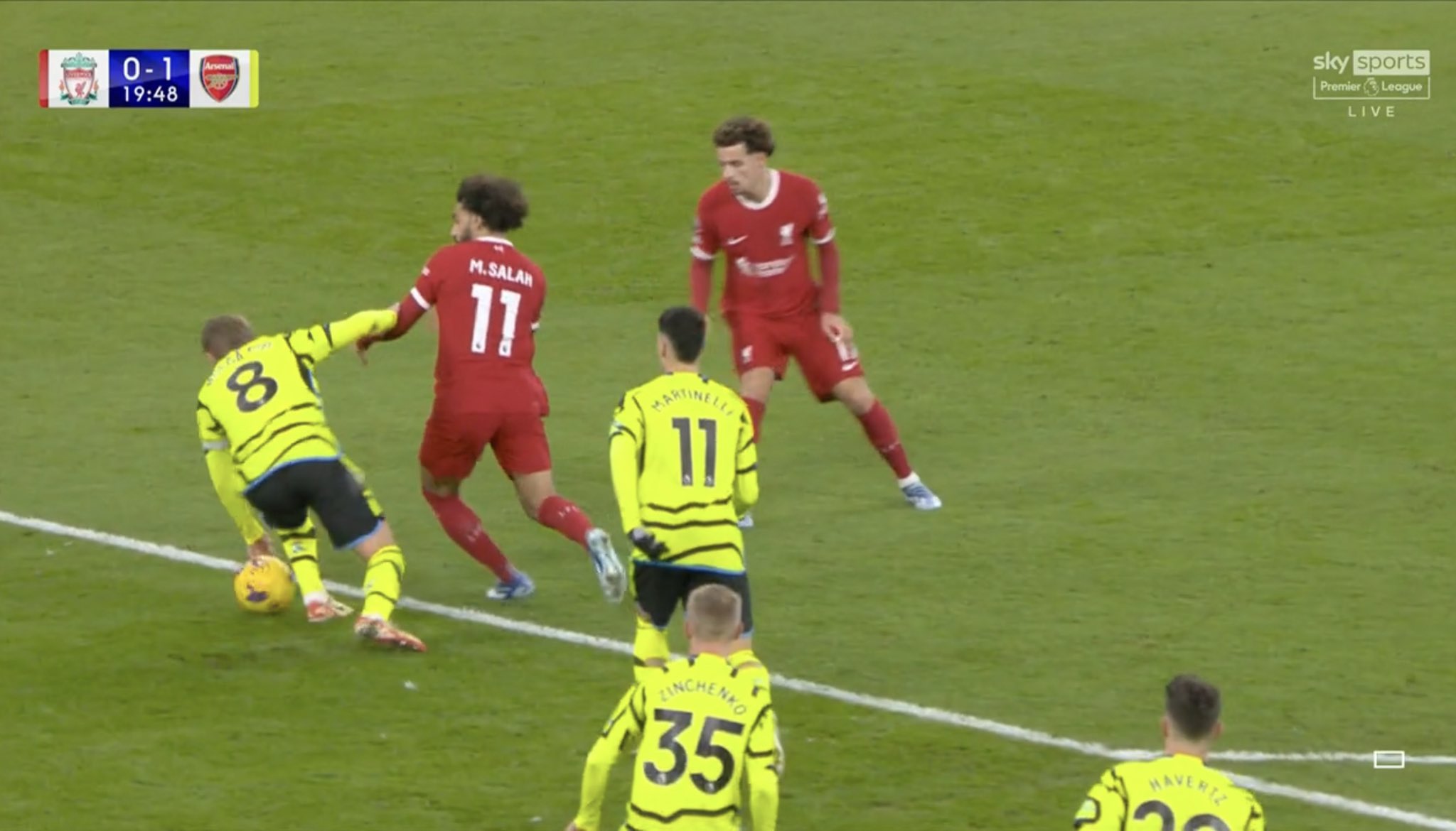 Βαθύς ύπνος το VAR – Πασιφανέστατο χέρι του Όντεγκαρντ δεν δόθηκε πέναλτι! (vid)