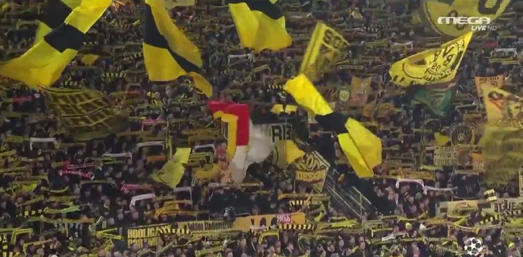 Ανατριχίλα στη Γερμανία: Οι οπαδοί της Ντόρτμουντ έδωσαν ακόμη μία παράσταση! (vid)