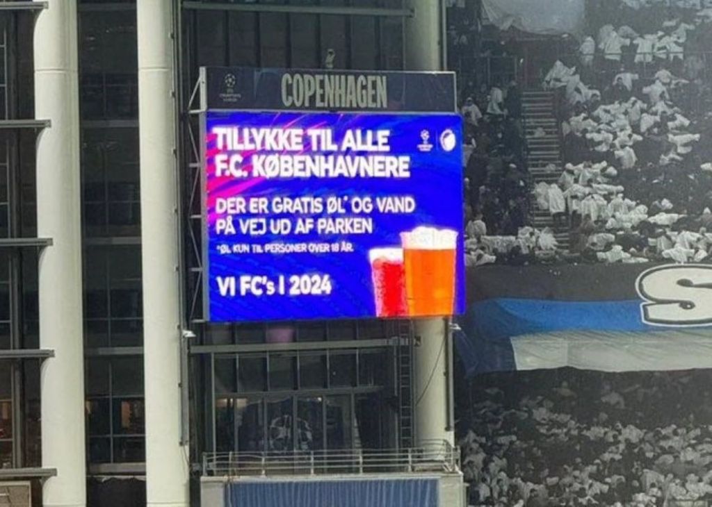 To αφεντικό… τρελάθηκε – Η Κοπεγχάγη γιορτάζει και κερνάει άφθονη μπύρα τους οπαδούς της