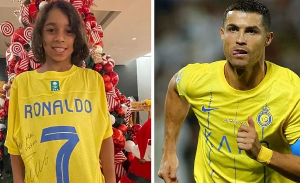 O Κριστιάνο έκανε τον γιο του Μαρσέλο τρισευτυχισμένο (pic)