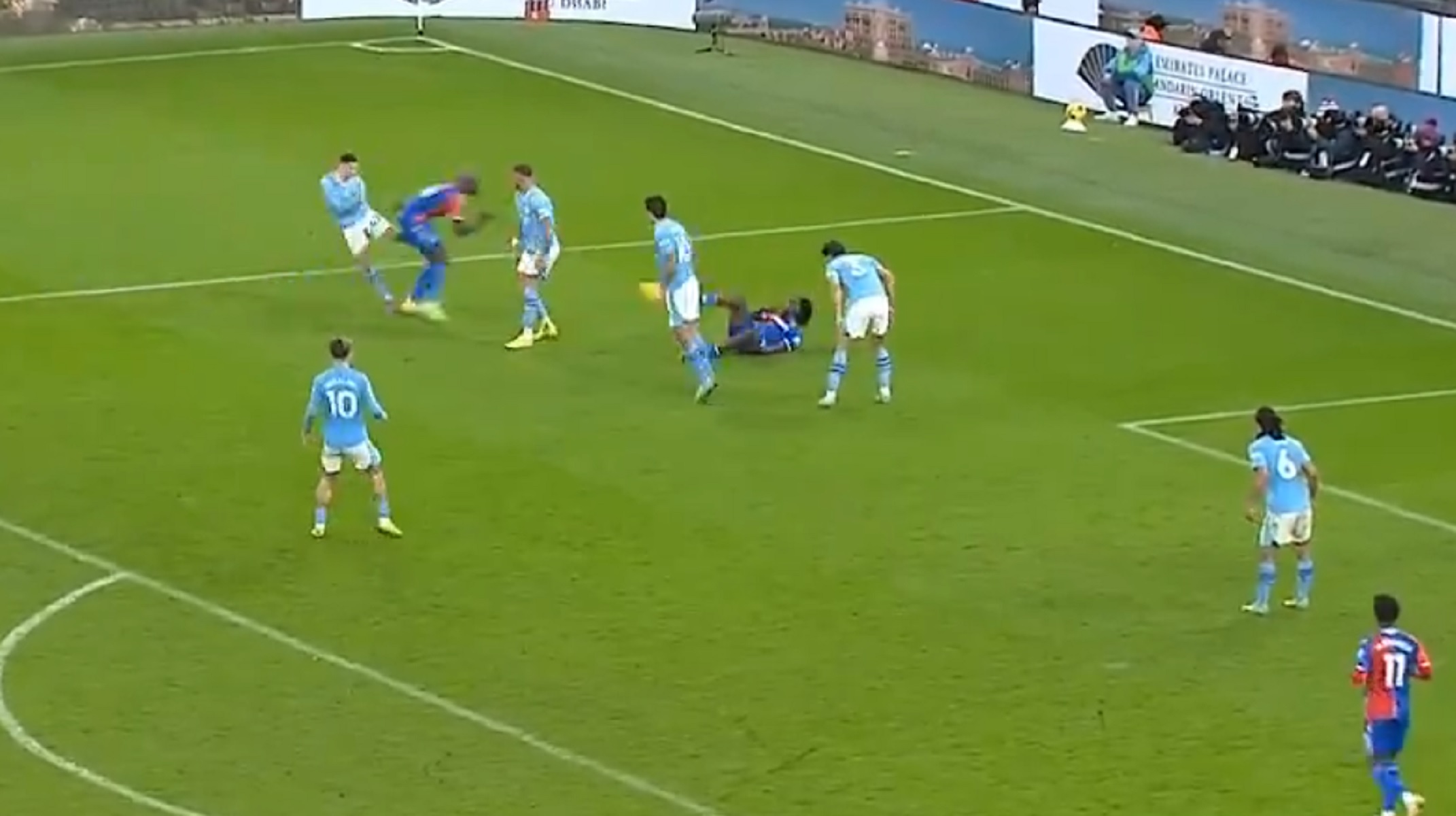 Το τραγικό λάθος του Φόντεν «μαχαιριά» στην Σίτι (vid)