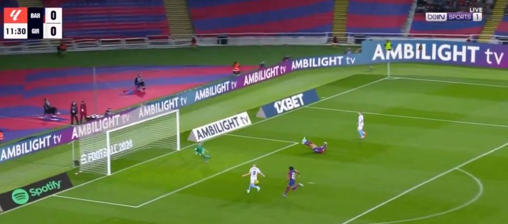 Τρελαίνει κόσμο η Χιρόνα και 1-0 κόντρα στην Μπαρτσελόνα (vid)