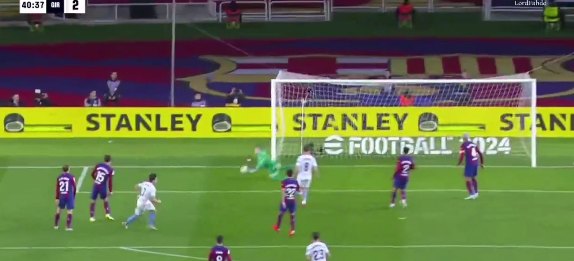 Χιρόνα, σκέτη μαγεία: Κάνει την Μπαρτσελόνα να τρέχει και να μην φτάνει! (vid)