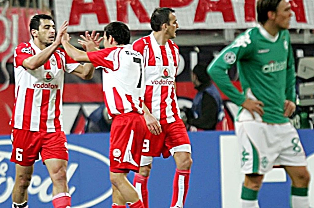 Σαν σήμερα: Θρίαμβος του Ολυμπιακού επί της Βέρντερ με 3-0 (vid)