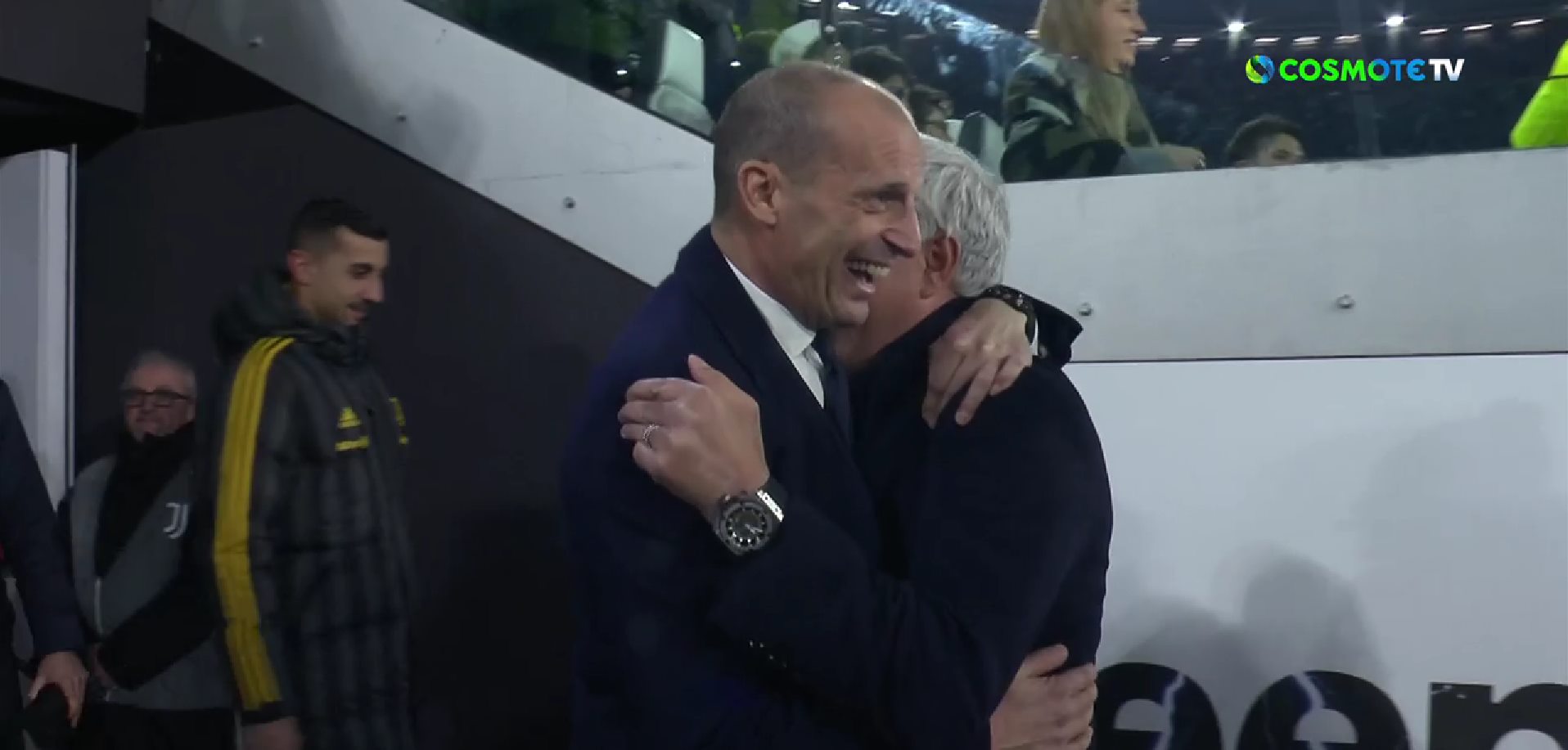 On camera τα… μέλια μεταξύ Αλέγκρι και Μουρίνιο! (vid)