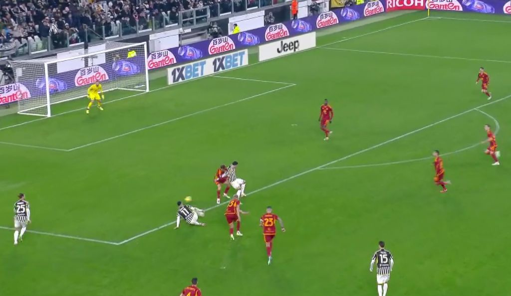 Γιουβέντους – Ρόμα: Ο Ραμπιό το 1-0 από μαγικό τακουνάκι του Βλάχοβιτς! (vid)