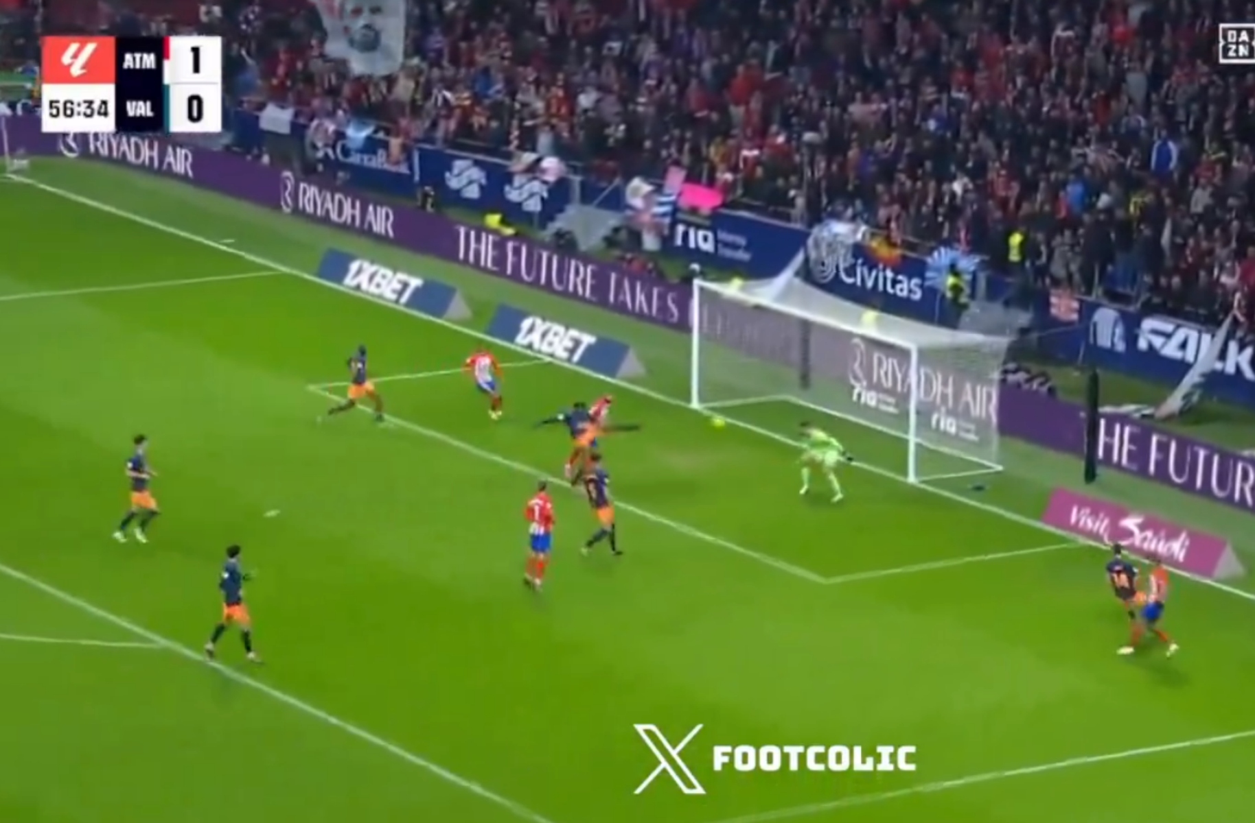 Ο Ντεπάι… καθάρισε την Βαλένθια για την Ατλέτικο! (vid)