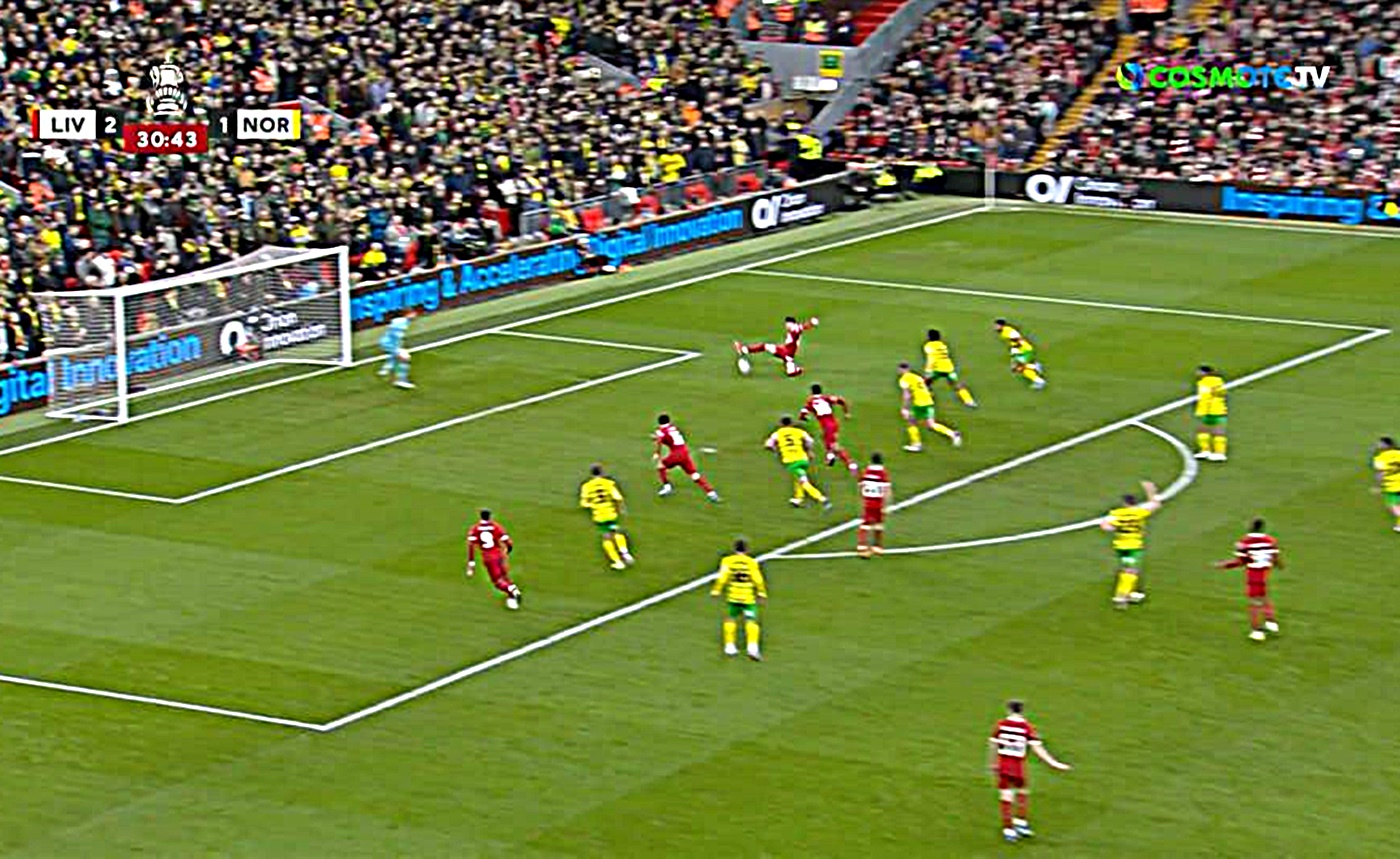 Ήδη… Over 2,5 το Λίβερπουλ – Νόριτς, έχασε το άχαστο ο Χάκπο! (vids)