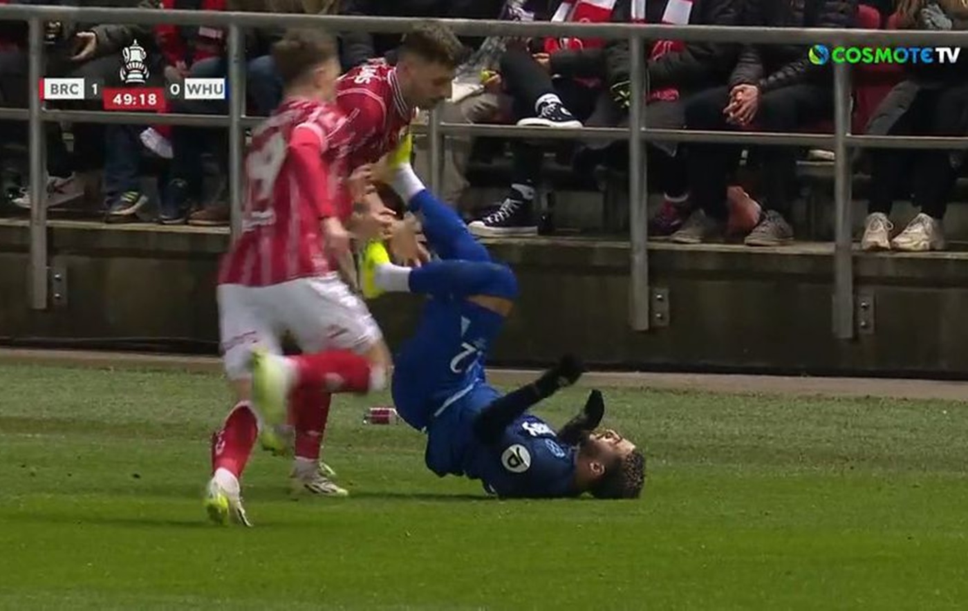 Δολοφονική «καρατιά» ο Μπενραχμά, η Μπρίστολ Σίτι πέταξε εκτός κυπέλλου τη Γουέστ Χαμ! (vids)