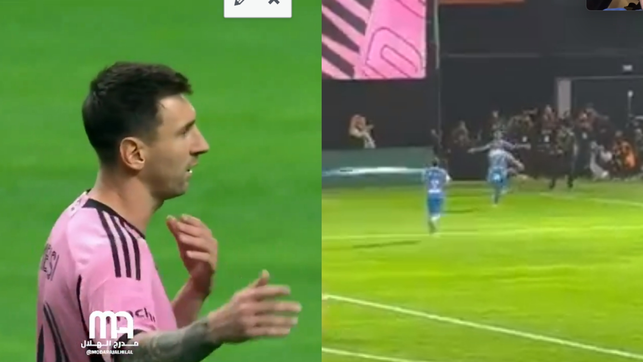 Η αντίδραση του Μέσι για την άμυνα της ομάδας του και το… «Siuuu» της Αλ Χιλάλ! (vids)