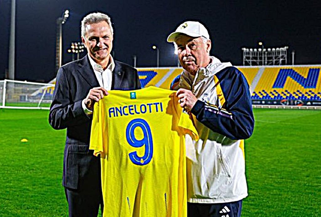 Δωράρα της Αλ Νασρ σε Αντσελότι και Ρομπέρτο Κάρλος! (pic)