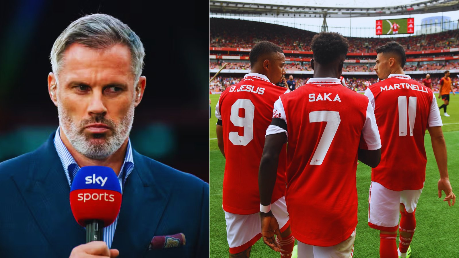 Κάραγκερ για Άρσεναλ: «Άλλοι έχουν Σαλάχ, άλλοι Χάαλαντ… και αυτοί τον Σάκα! Σοβαρά θέλει τίτλο;»