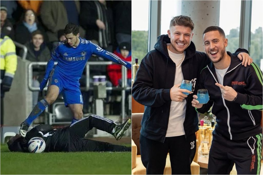 Περασμένα ξεχασμένα για Αζάρ και το ball boy που κλώτσησε 11 χρόνια πριν (pic)