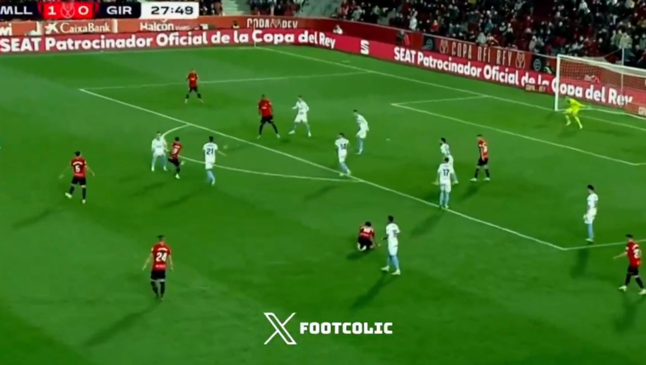 Τριπλή «κανονιά» της Μαγιόρκα στη Χιρόνα από το ημίχρονο! (vids)