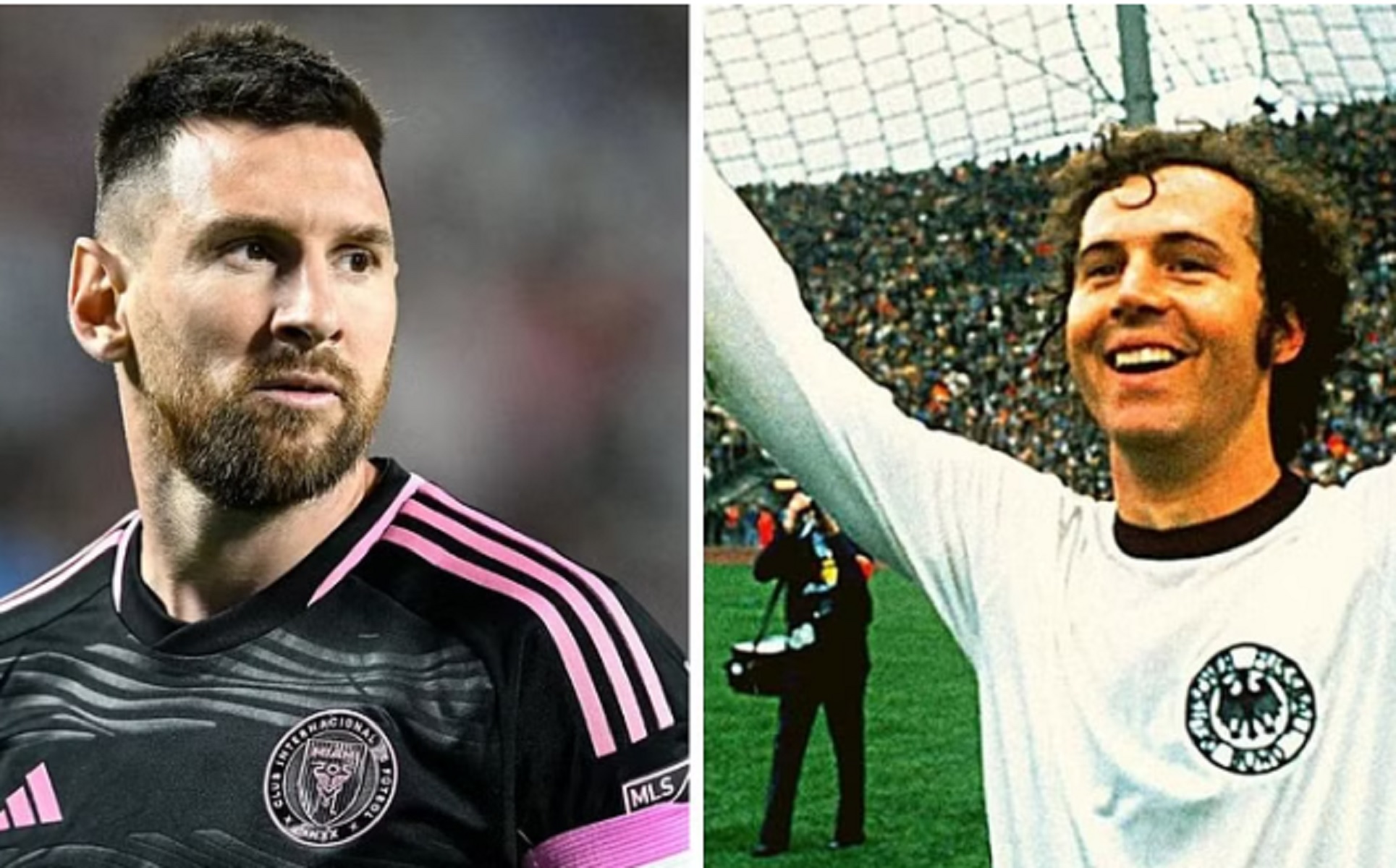 O Λιονέλ Μέσι αποχαιρέτησε τον Φραντς Μπεκενμπάουερ (pic)