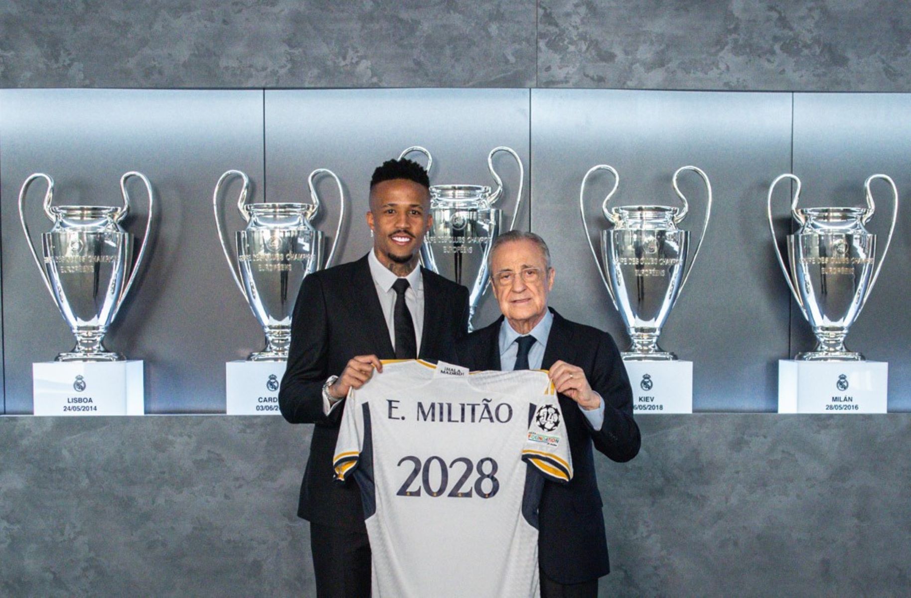 H Ρεάλ Μαδρίτης απαντά με υπογραφές – Στη «Βασίλισσα» μέχρι το 2028 ο Μιλιτάο