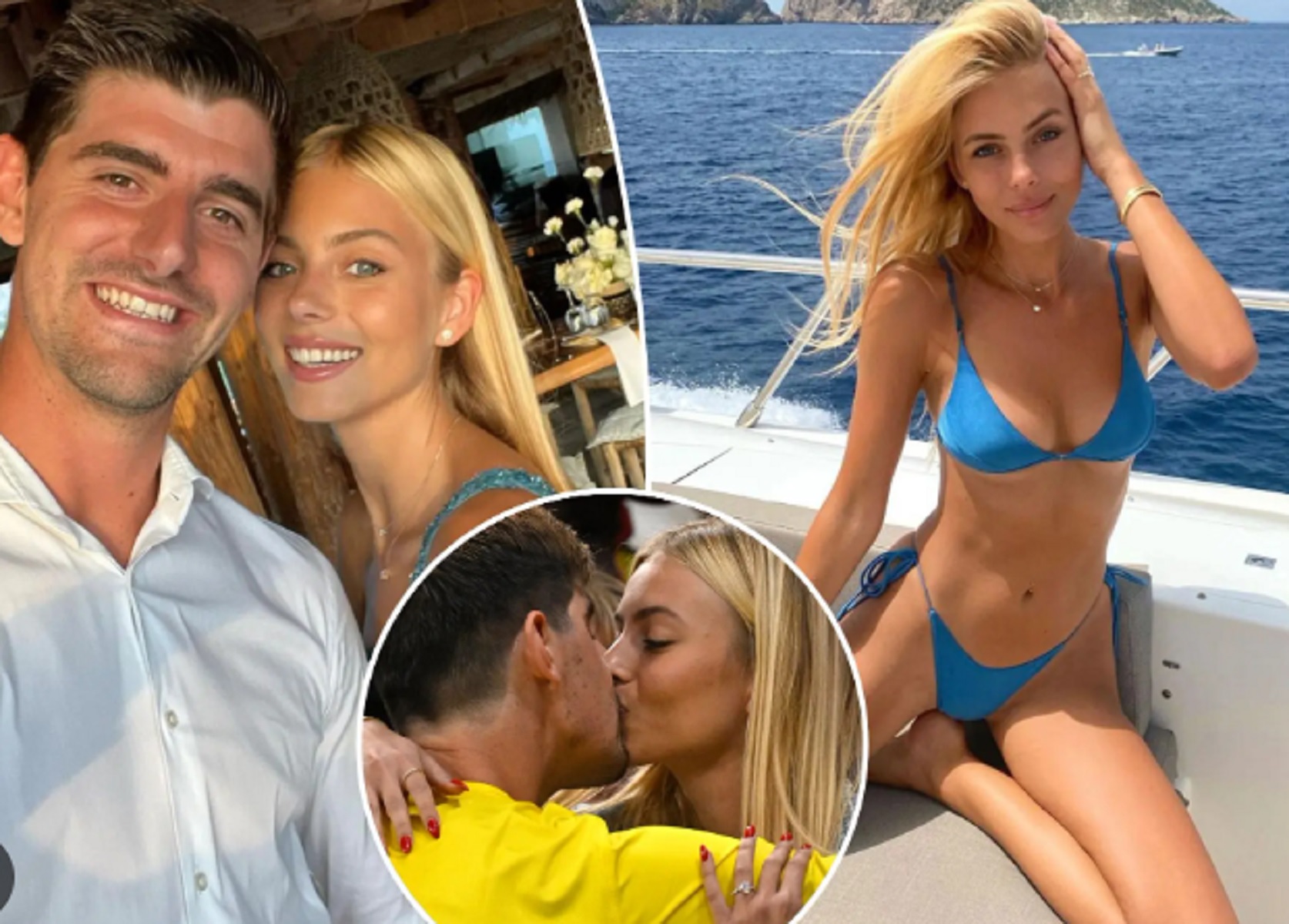 H πανέμορφη κυρία Κουρτουά περιμένει το πρώτο της παιδί (pics)