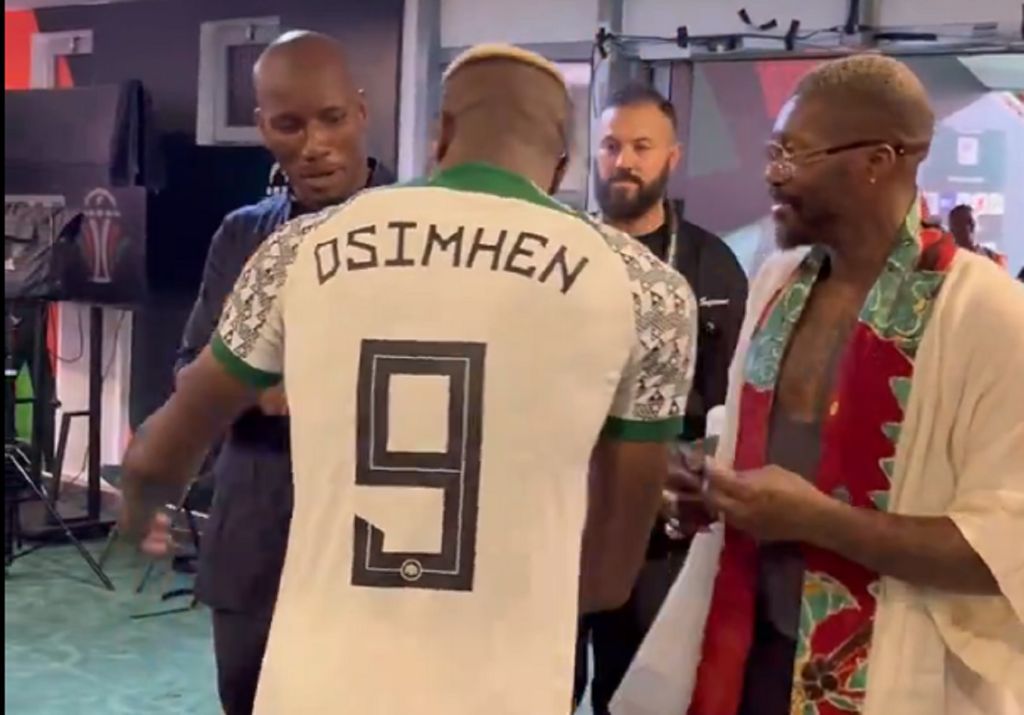 Συνάντηση «γιγάντων»: Όσιμεν, Ντρογκμπά και Τζιμπρίλ Σισέ μαζί (vid)