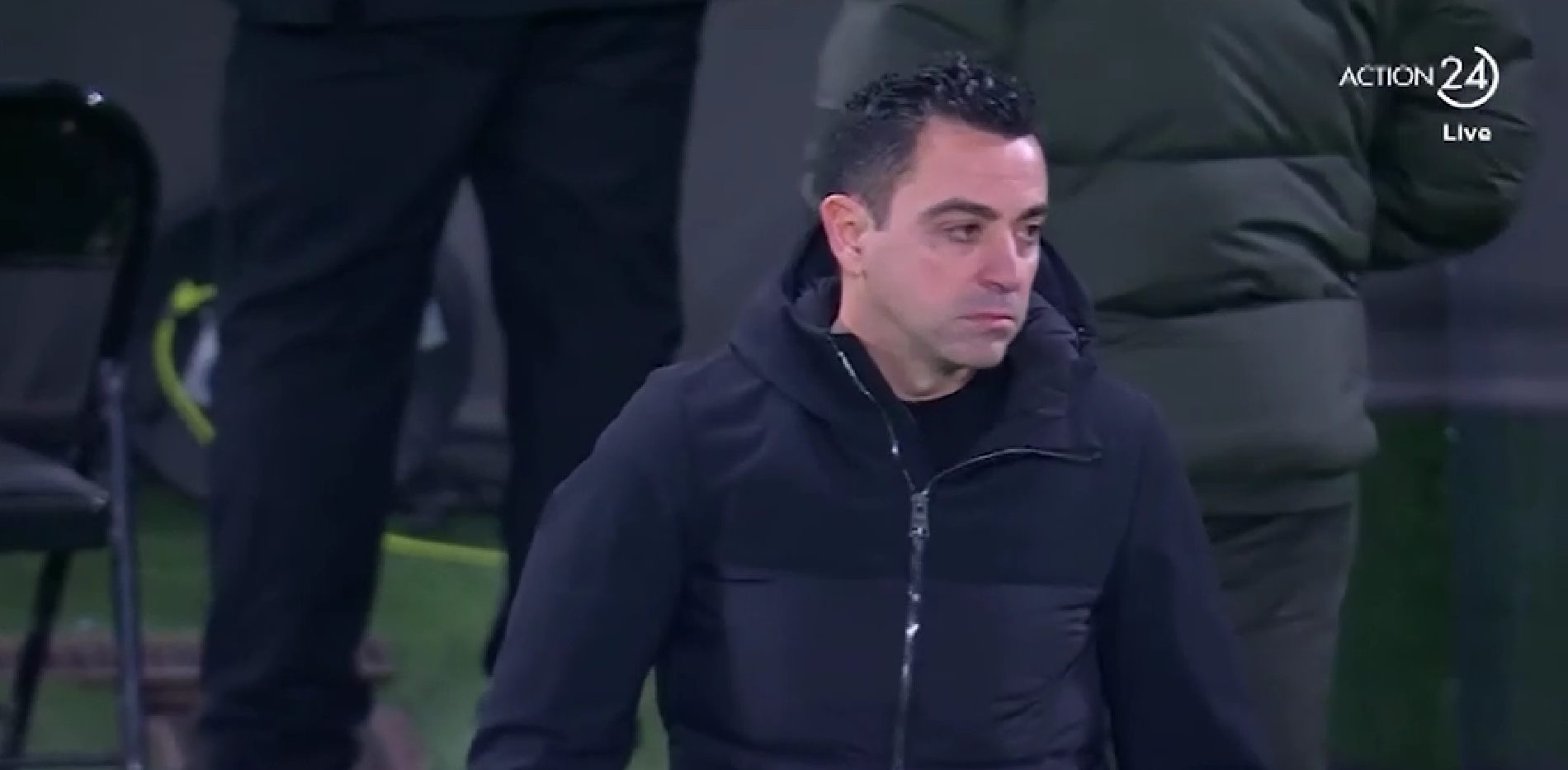 Το βλέμμα του Τσάβι τα λέει ΟΛΑ για την κατάσταση στην Μπαρτσελόνα! (vid)