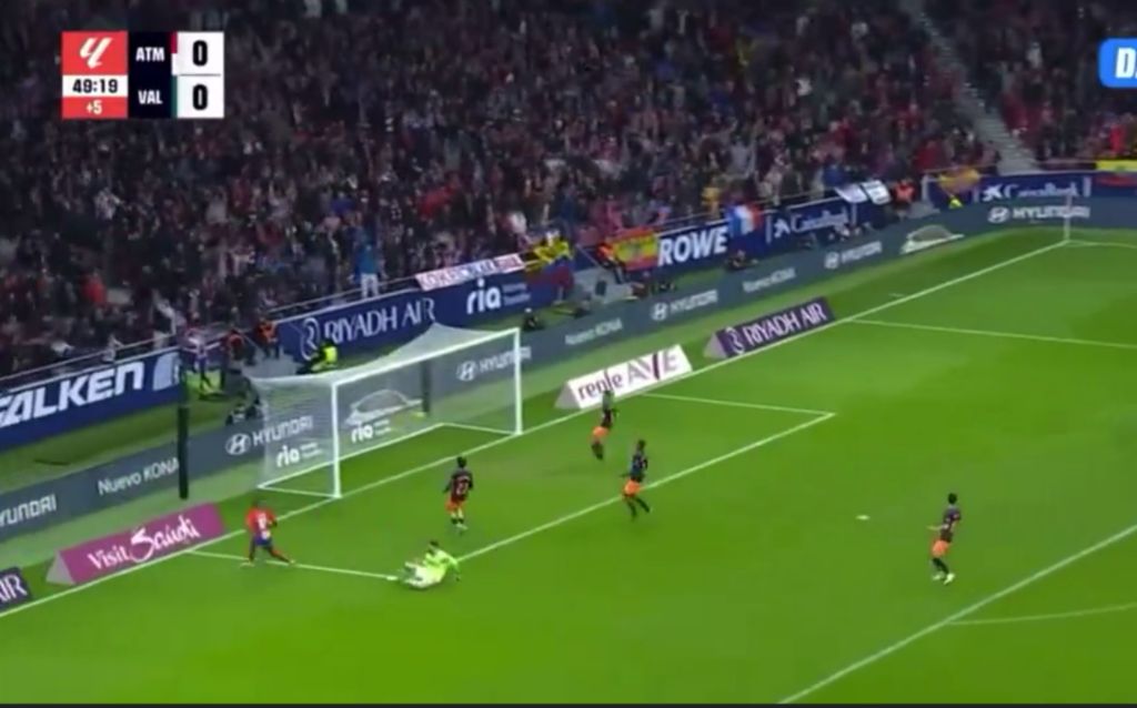 Στην… εκπνοή του ημιχρόνου το «κάρφωσε» η Ατλέτικο! (vid)