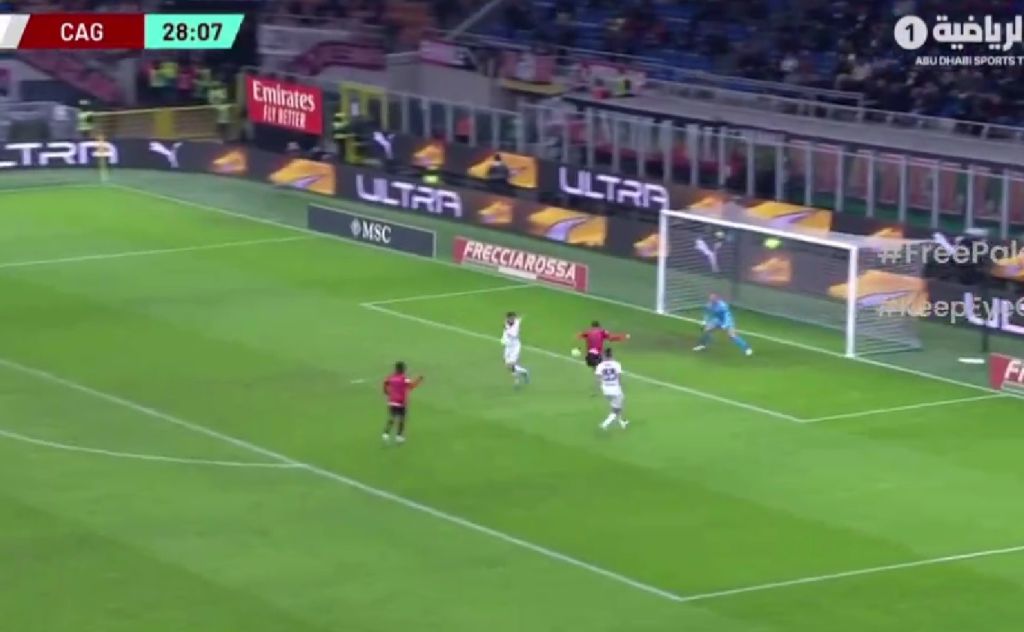 Μίλαν – Κάλιαρι: Ο Χατζηδιάκος έχασε τον Γιόβιτς κι ο Σέρβος έκανε το 1-0 (vid)