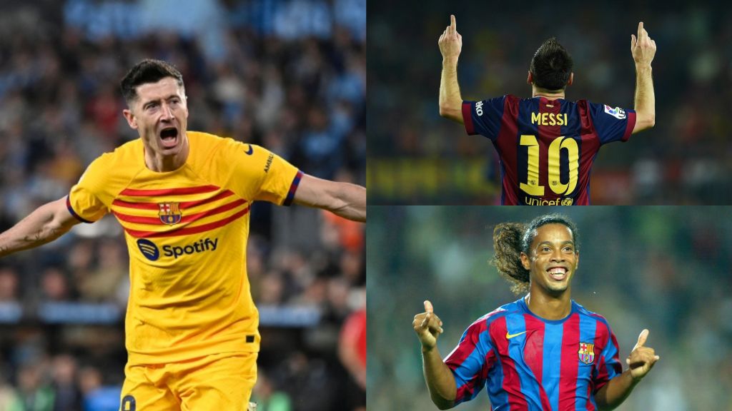 Μπαρτσελόνα: Ο Λεβαντόφσκι «πενηντάρισε» και άφησε πίσω του θηρία!