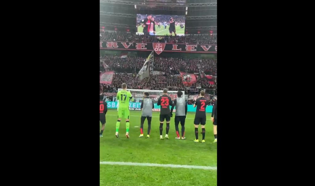 O λαός της Μπάγερ Λεβερκούζεν έχει κάθε λόγο να ονειρεύεται treble (vid)