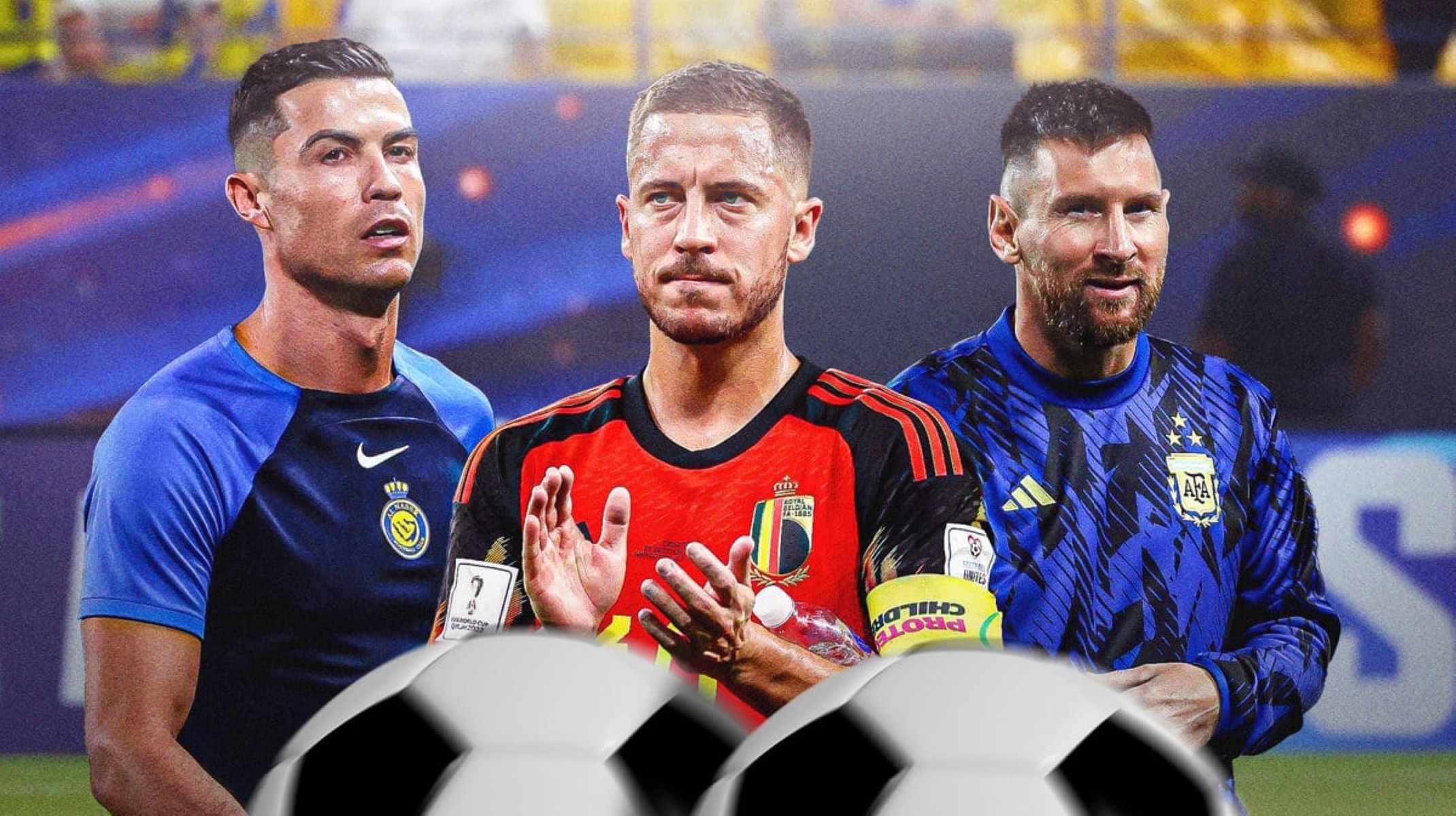 «Απασφάλισε» ο Αζάρ: «Μόνο ο Μέσι καλύτερος από μένα, είμαι ανώτερος του Κριστιάνο»