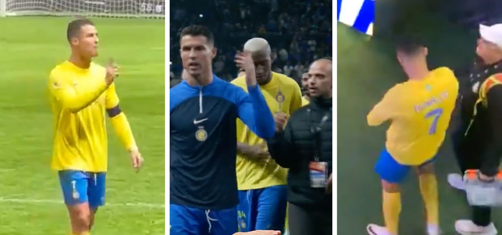 Κριστιάνο σε οπαδούς: «Σωπάστε! Εδώ παίζω εγώ, δεν υπάρχει ο Μέσι» (vid)