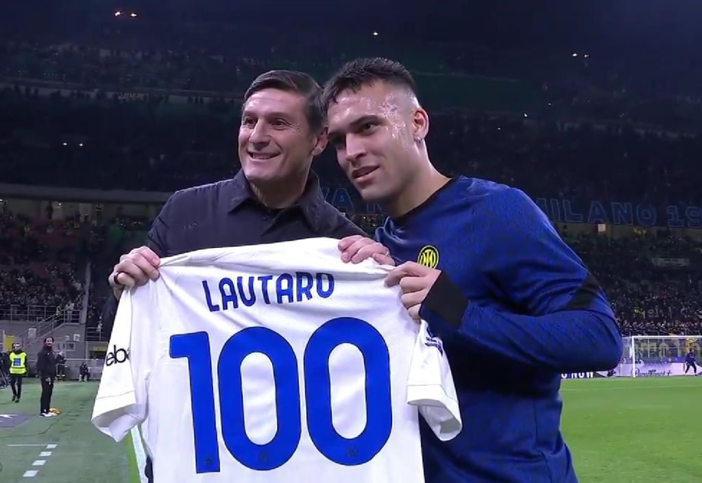Ίντερ: Ο Ζανέτι τίμησε τον κατοστάρη Λαουτάρο κι εκείνος πέτυχε φανταστικό γκολ! (vids)