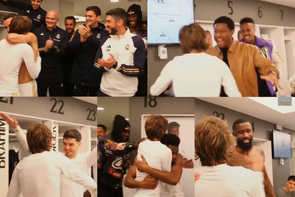 Τρέλα και αποθέωση για τον Μόντριτς – Του υποκλίθηκαν όλοι στα αποδυτήρια (vid)
