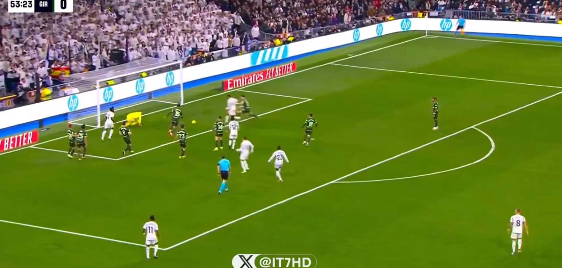 Η Ρεάλ Μαδρίτης… γλεντάει τη Χιρόνα: Και δεύτερο γκολ ο Μπέλιγχαμ! (vid)