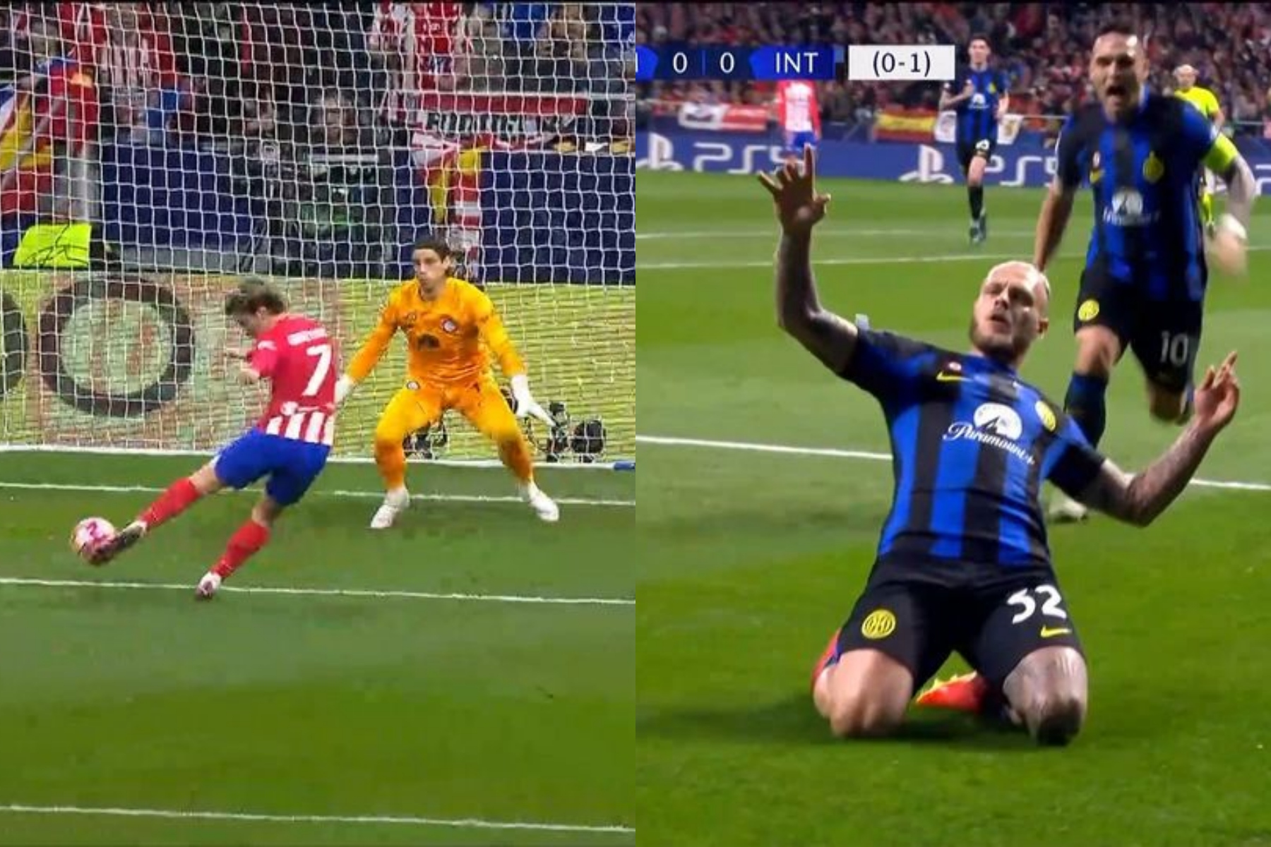 Υποδειγματική κόντρα και γκολ η Ίντερ – Απάντησε άμεσα ο Γκριεζμάν! (vids)