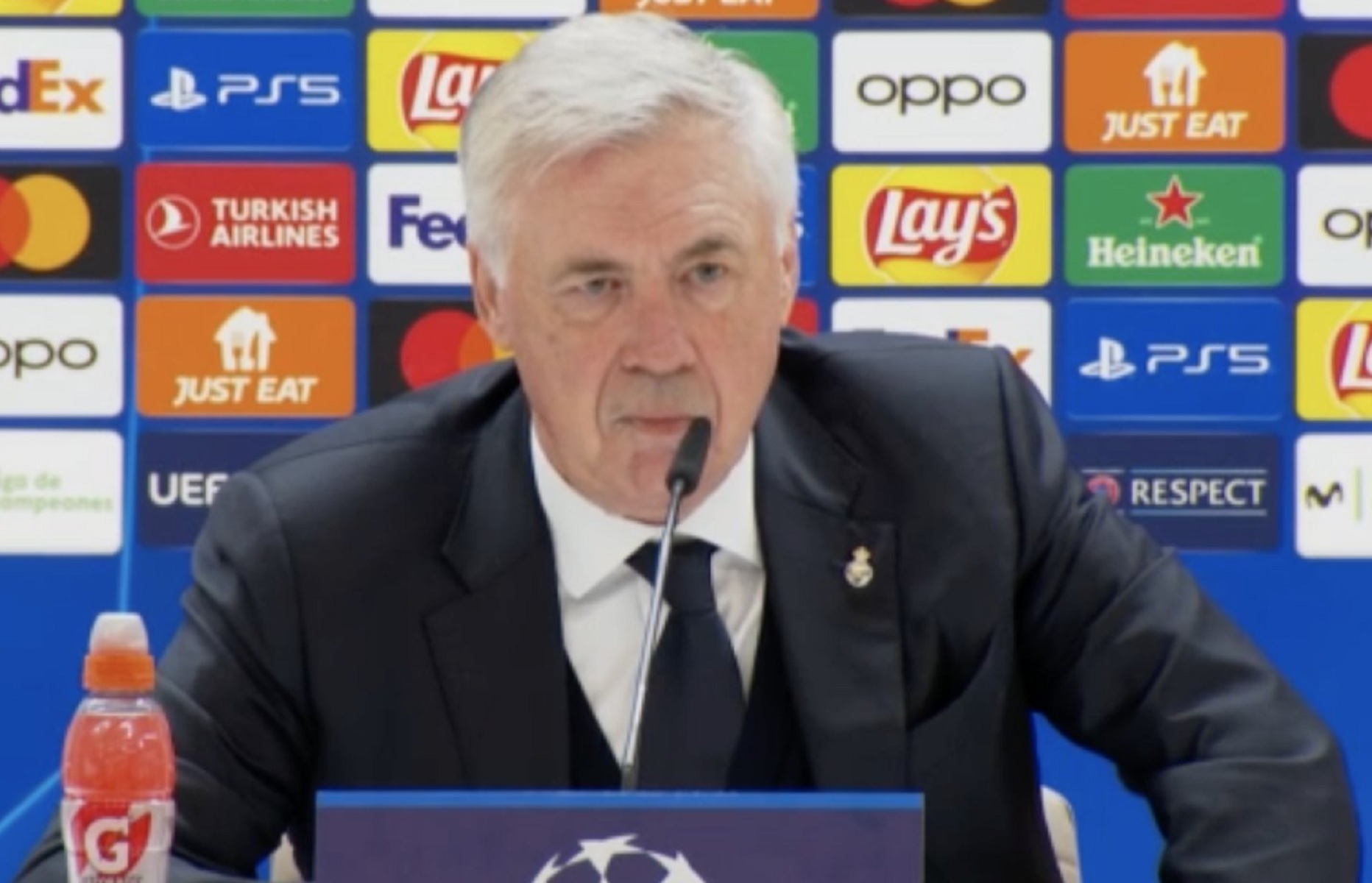 Αντσελότι: «Κάναμε κακό παιχνίδι – Στο ημίχρονο αν μπορούσα θα άλλαζα τους πάντες»