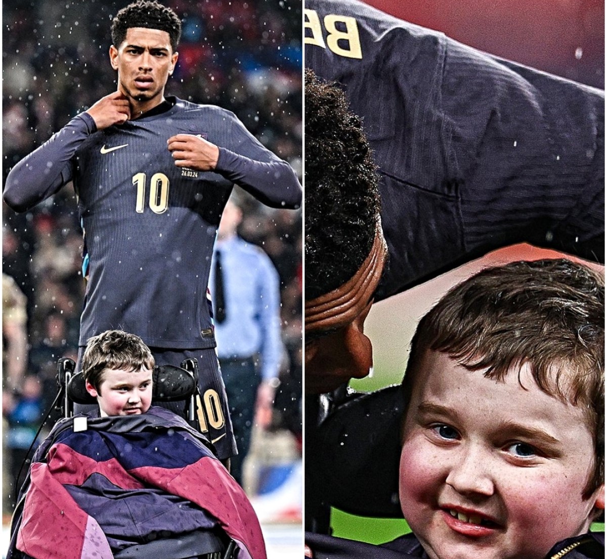 O Μπέλινγκχαμ «έσωσε» ένα παιδί από την βροχή – Η αντίδραση του πιτσιρικά μας λύγισε (vid)