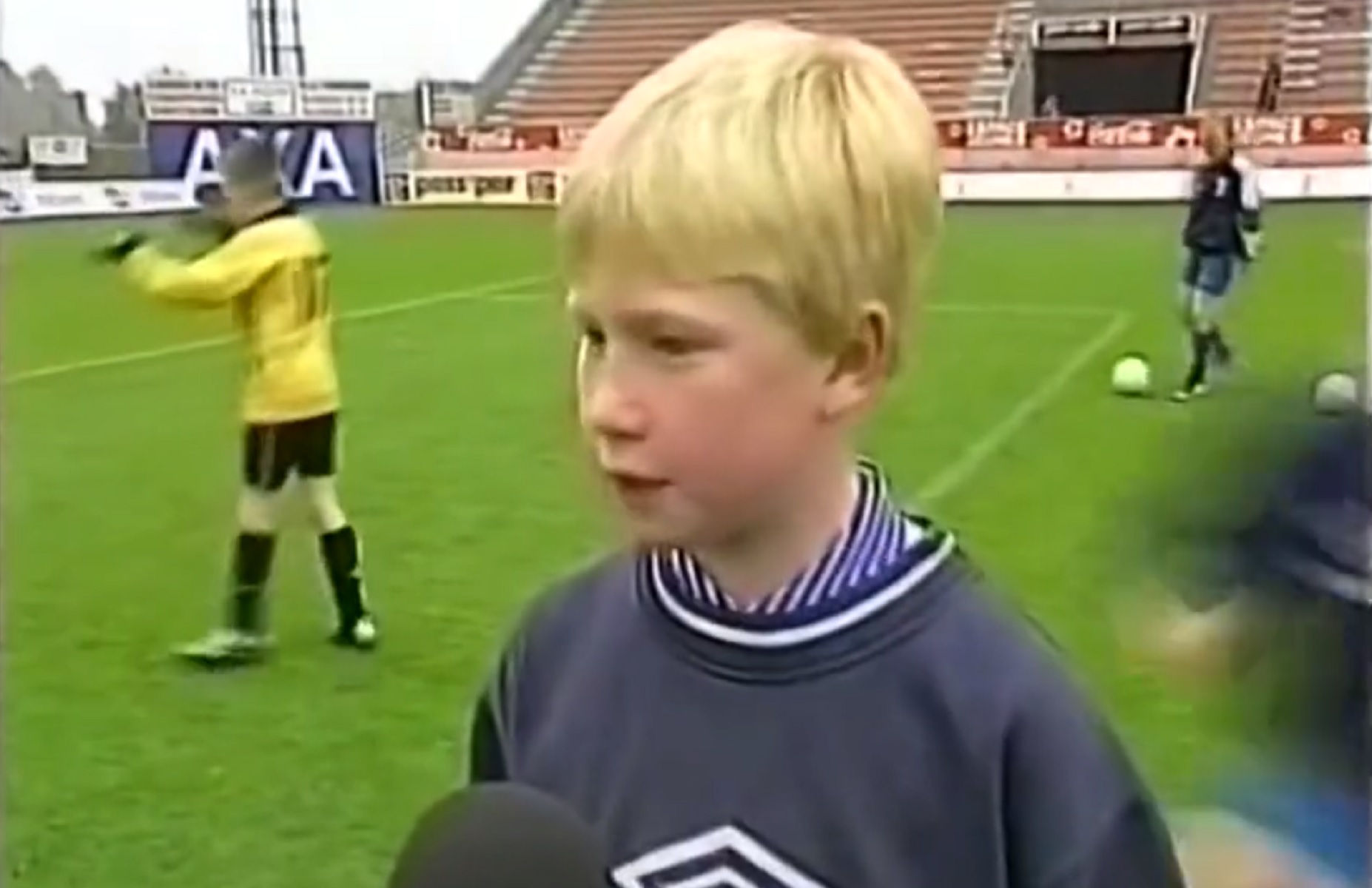 Μικρός ο Κέβιν Ντε Μπρούιν λάτρευε την μεγάλη αντίπαλο της Σίτι (vid)