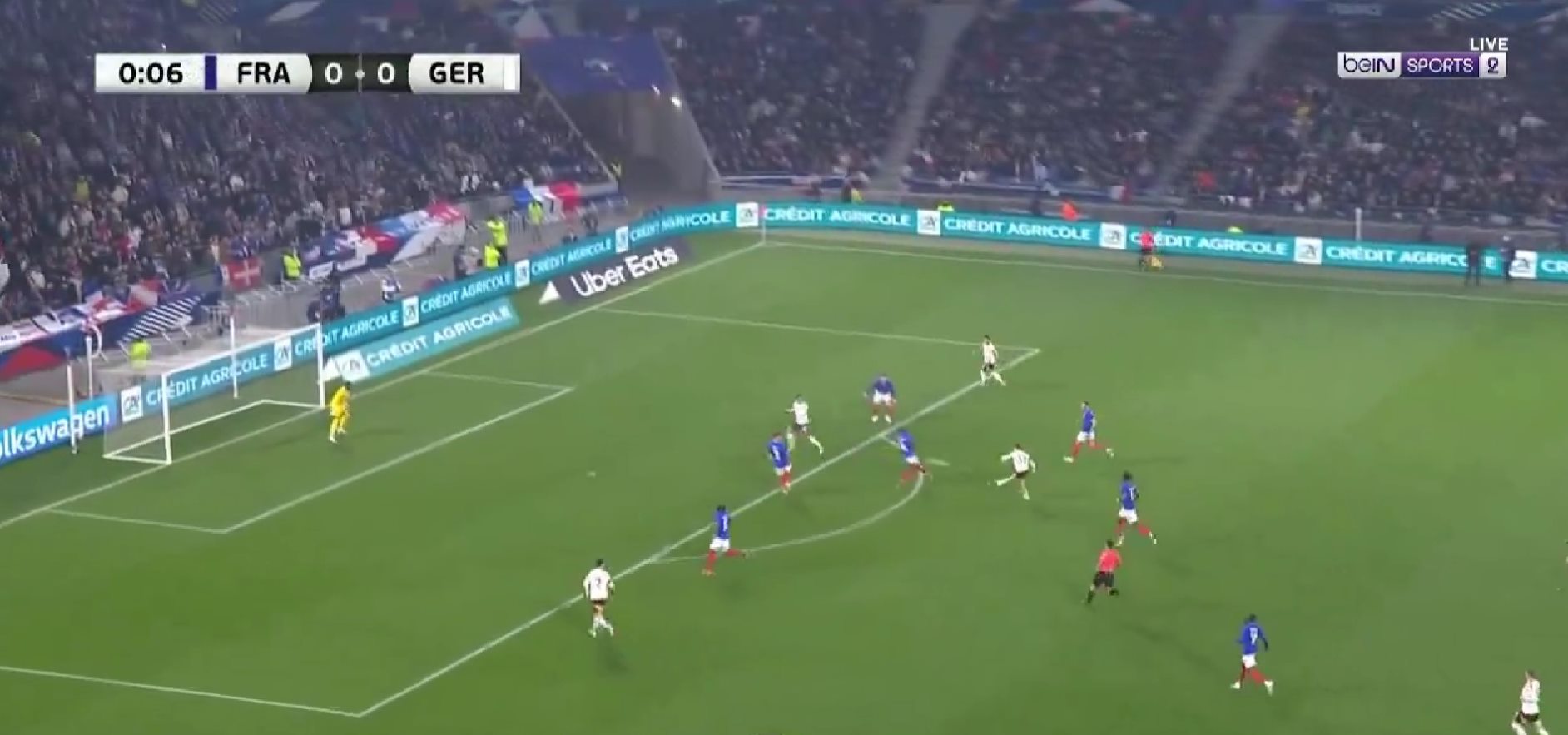 Η Γερμανία φιλοδώρησε με ΓΚΟΛΑΡΑ τη Γαλλία μόλις στο 7ο δευτερόλεπτο! (vid)